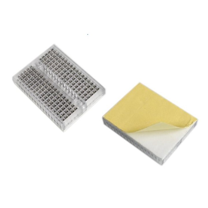 Mini protoboard de 170 pines, adhesiva