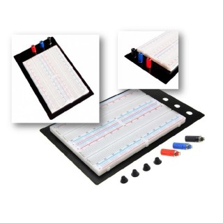 Tablero de pruebas de 1660 contactos protoboard ZY-204