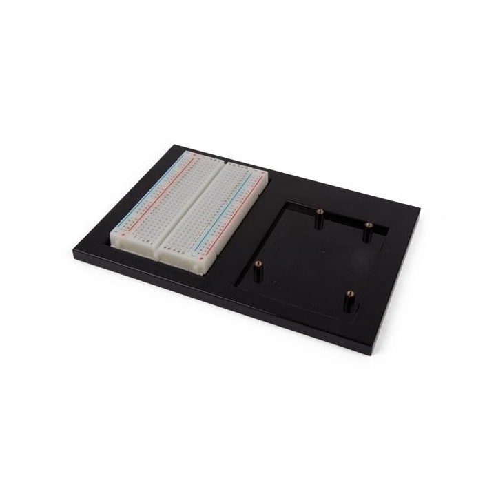 Soporte de proyectos para la placa de desarrollo Arduino UNO y la placa de pruebas de 400 contactos