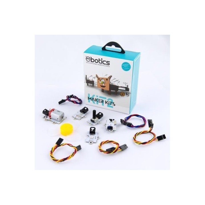 Maker kit 2 Ebotics robótica y programación