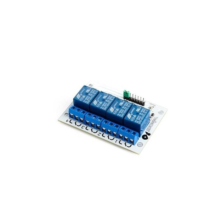 Módulo relés de 4 canales para Arduino 5-12 V
