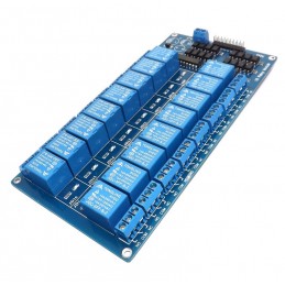 Módulo relé de 16 canales 5-12V compatible con Arduino