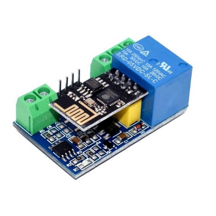 Módulo relé wifi  ESP8266 interruptor de control remoto para hogar inteligente compatible con Arduino