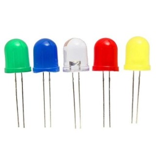 Diodos LED de 10 mm para Arduino varios colores