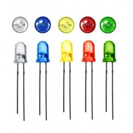 Diodos LED de 5 mm para Arduino varios colores