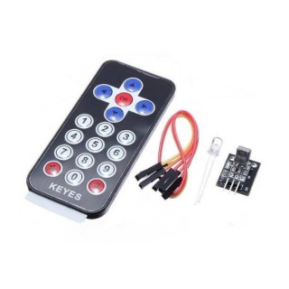 Mini kit de control remoto inalámbrico por infrarrojos para Arduino