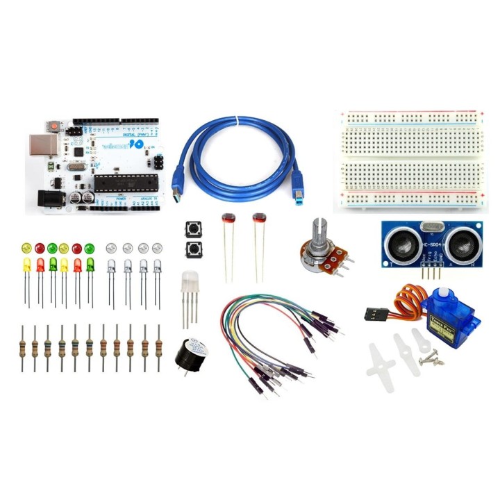 Kit curso de INTRODUCCIÓN A LA ROBÓTICA CON ARDUINO