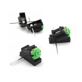 Motor  de engranaje biaxial con tornillo sin fín 700 RPM 3-6V