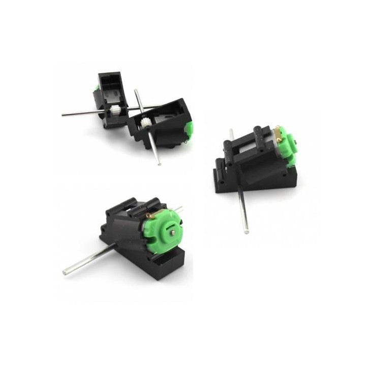 Motor  de engranaje biaxial con tornillo sin fín 700 RPM 3-6V