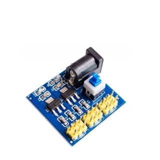 Módulo convertidor de voltaje DC-DC de 12V de entrada con 3 salidas de 3,3-5-12v