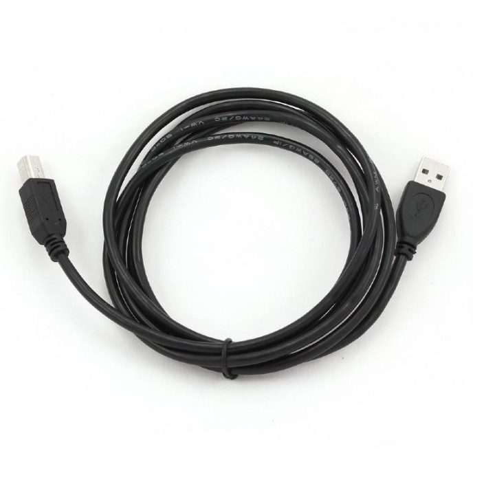 Cable GEMBIRD USB 2.0 enchufe A-Macho a enchufe B-Macho para Arduino de 1,8 metros de largo