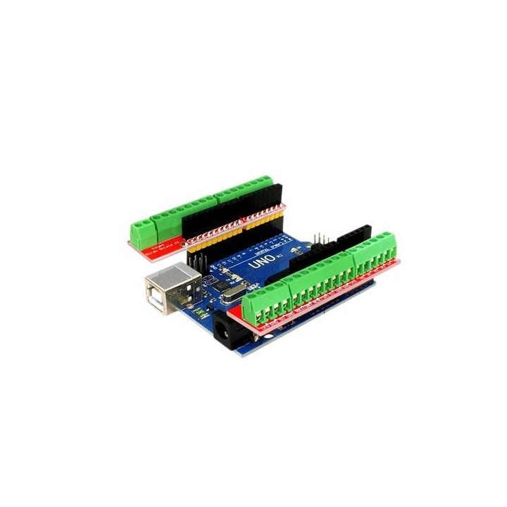 IO shield de expansión para Arduino Uno y compatibles