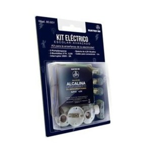 Kit escolar eléctrico  avanzado circuitos eléctricos avanzados