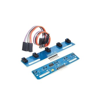 Módulo de seguimiento TCRT5000 de 5 canales