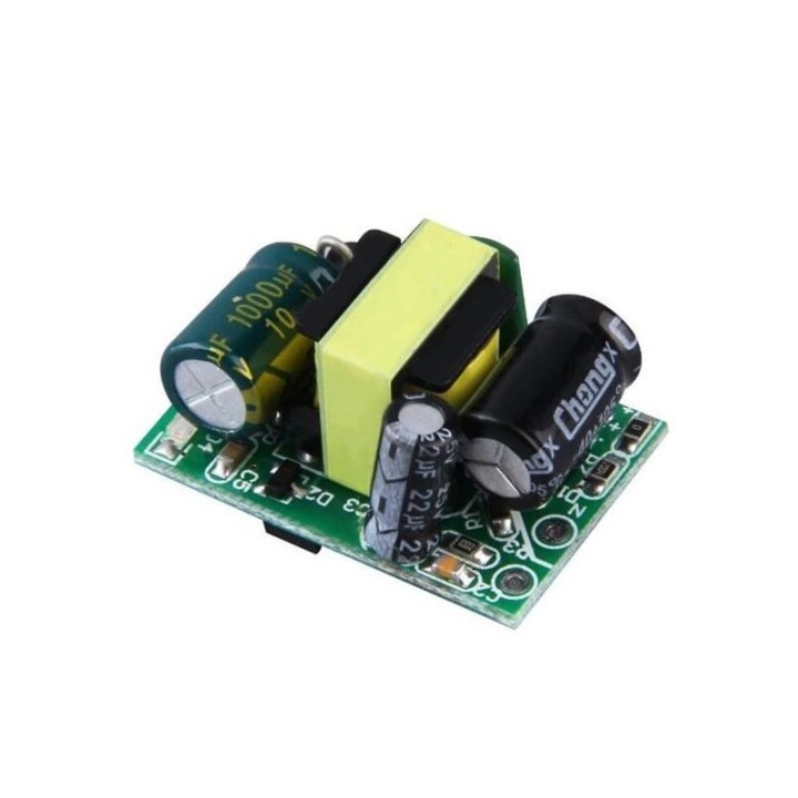 Módulo fuente de alimentación convertidor de bajada para Arduino AC-DC 5V 700MA 3,5W
