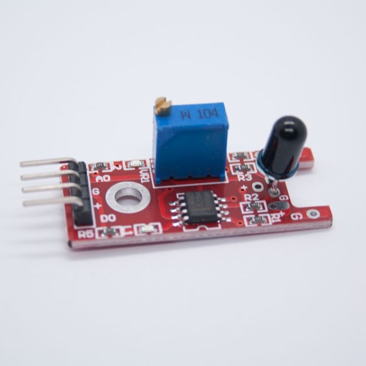 Sensor Ky-026 de 4 pines, sensor de llama, detector de temperatura infrarrojo