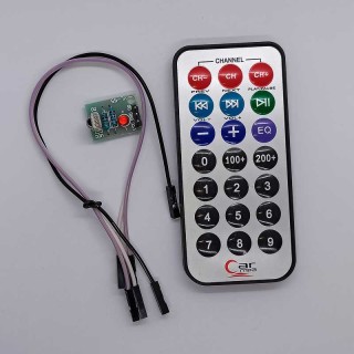 Módulo de Control remoto por infrarrojos mas receptor HX1838