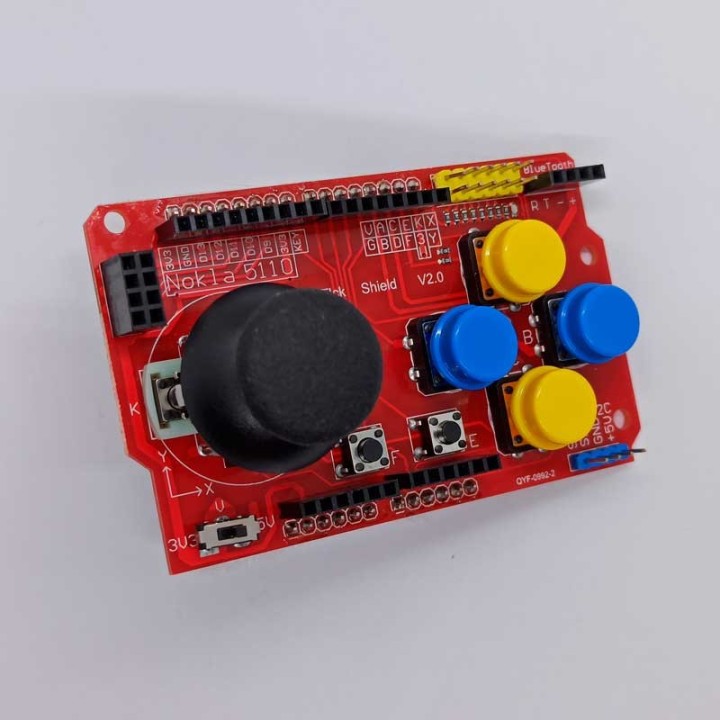 Placa de expansión Compatible con Arduino, JoyStick Shield Expansion Board