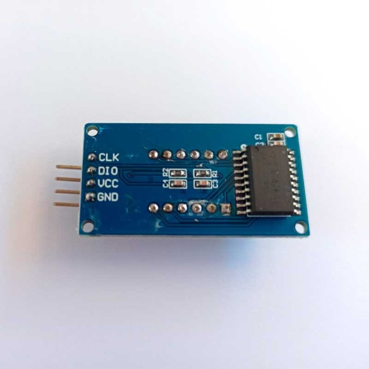 Módulo LED display 4 Bits TM1637. Pantalla de 4 digitos y 7 segmentos