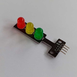 Módulo semáforo para Arduino de 5V y tres colores