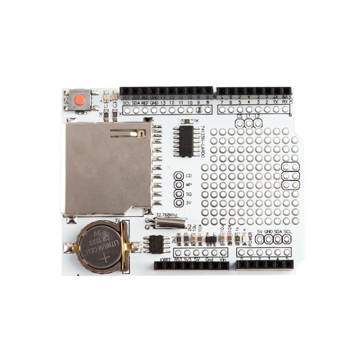 Shield grabación datos compatible con Arduino