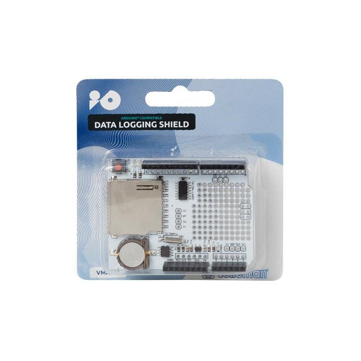 Shield grabación datos compatible con Arduino